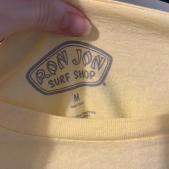 Ron Jon Surf Shop Yellow Long Sleeve Shirt - Picture 3 of 4